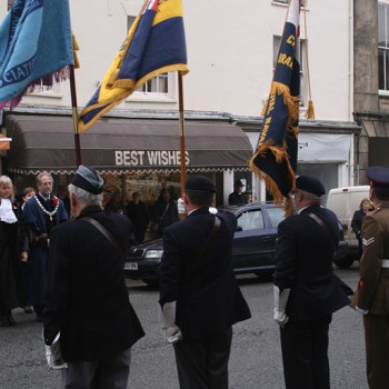 Chard Branch Armistice day 2014