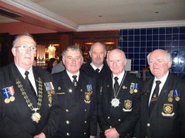 Officials of the Irish Naval Association