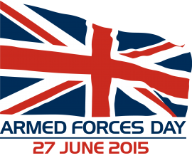 Armed Forces Day logo 2015