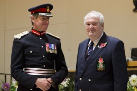 Lord Lt Cornwall and Chris Hore
