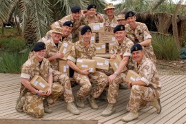Parcels to serving personnel in Iraq