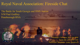 Fireside Chat The Battle For South Georgia And Hms Antrim