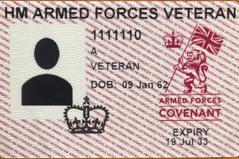Hm Armed Forces Veteran Card 18803246