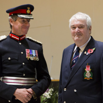 Lord Lt Cornwall and Chris Hore