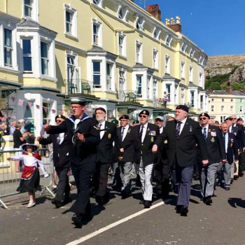 Armed Forces Day in Llanduno 2018