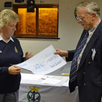 St Neots Charity Cheque Presentations