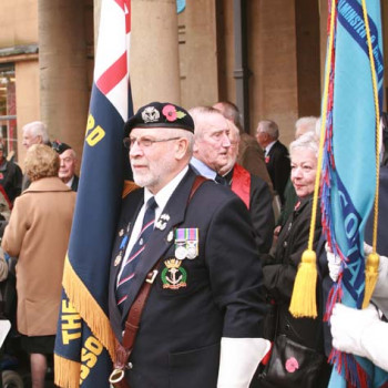 Chard Branch Armistice Day Images 2013