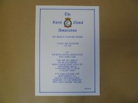Standard Bearer Certificate