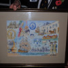 Shipmate David Hawker's painting presented to Plymouth Gin 