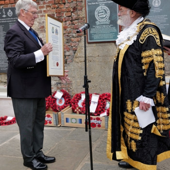 Rna Receiving The Freedom Of The City Of Portsmouth