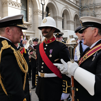 Royal Naval Association Biennial Parade 2sl And Band