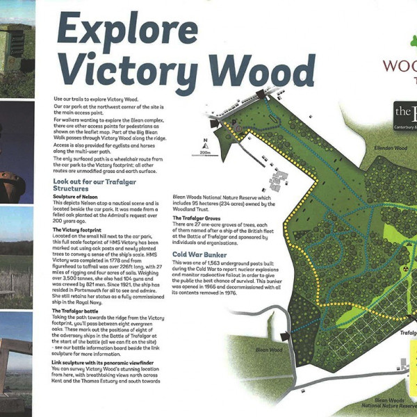 Victory Wood Trail Map